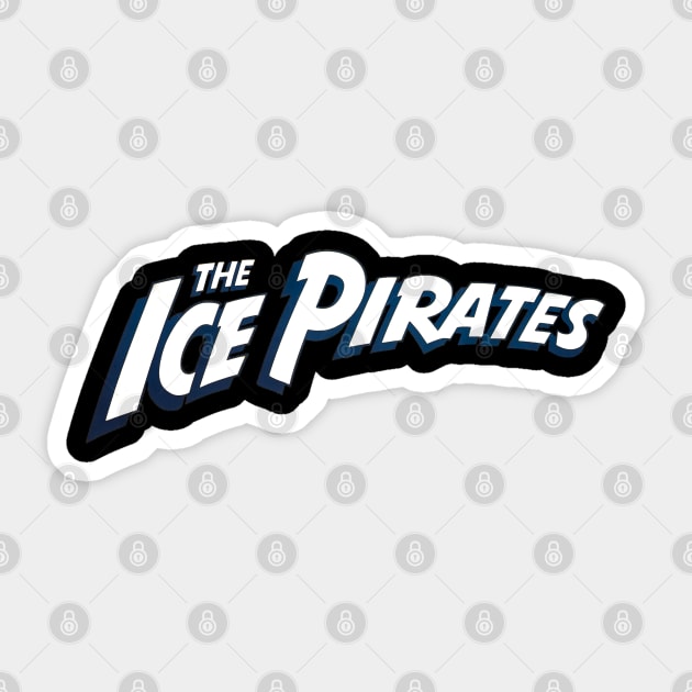 The Ice Pirates 1984 Sticker by The Daily Ghost
